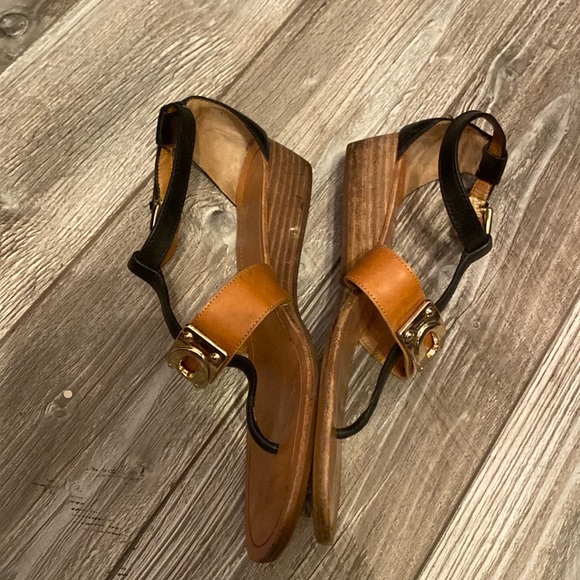 Coach wedge thong sandals size 5B - Picture 10 of 16